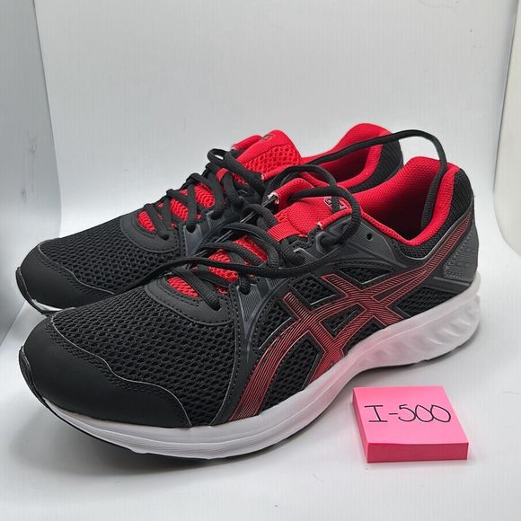 ASICS Men's Jolt 2 Running Shoes 9 EXTRA WIDE RED/BLACK - Picture 3 of 7